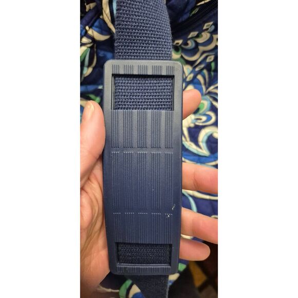 Vera Bradley Mediterranean Blue L Traveler Duffle Bag Weekender Carry Overnight - Picture 6 of 8